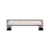 Heritage Brass Cabinet Pull Pyramid Design 96mm CTC Polished Nickel Finish