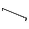 Mitred Knurled Pull Handle - Matt Black