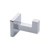 Chelsea Wall Mounted Hook for Towels, Robes, Clothes and Coats. Polished Chrome finish