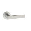 Forme Asti Lever Door Handle on Minimal Round Rose - Satin Chrome