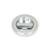 Satin Chrome 60mm Art Deco Round Pull - Privacy Set