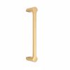 Tulip Pull Handle 165mm Polished Brass