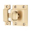 Cupboard Catch Satin Brass