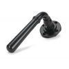 Matt Black Newbury Lever on Rose Set (Plain) - Unsprung