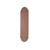 Victorian Half Round Finger Plate 300mm Aged  Bronze