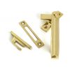 Polished Brass Locking Art Deco Fastener - RH