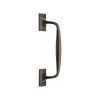 Heritage Brass Door Pull Handle Cranked Design 10" Matt Bronze Finish