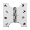 Heritage Brass Parliament Hinge Brass 4" x 2" x 4" Satin Chrome finish