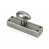 Pewter knob for Cremone Bolt