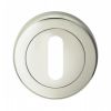 Serozzetta Standard Lock Profile Escutcheon  - Polished Nickel