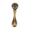 Classic Drop Pull 053mm Distressed Brass finish