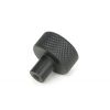 Matt Black Brompton Cabinet Knob - 25mm (No rose)