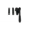 Matt Black Night-Vent Locking Reeded Fastener (Steel Window)