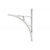 Satin Chrome Tyne Shelf Bracket (260mm x 200mm)