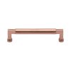 Heritage Brass Cabinet Pull Bauhaus Design 152mm CTC Satin Rose Gold Finish