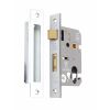 3" CE Euro Profile Mortice Sash Lock - Polished Chrome