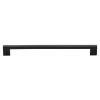 Heritage Brass Cabinet Pull Metro Design 256mm CTC Matt Black Finish