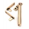 Polished Bronze Night-Vent Locking Art Deco Fastener