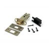 Aged Brass 3" Heavy Duty Tubular Deadbolt