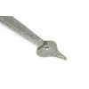 Pewter 24" Hook & Band Hinge (pair)