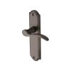 Heritage Brass Door Handle Lever Latch Howard Design Matt Bronze finish