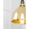 Smooth Brass Brindley Cluster Pendant