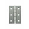 Atlantic Washered Hinges 3" x 2" x 2.2mm without Screws - Satin Chrome (Pair)