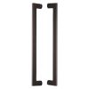 Heritage Brass Back to Back Door Pull Handle Apollo Design 460mm Matt Bronze Finish