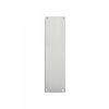 Plain Finger Plate - Satin Chrome