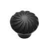 Black Iron Rustic Cabinet Knob Wheel Design 32mm