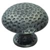 Hammered Finish Knob 38mm - Antique Steel