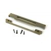 Aged Brass ½" Rebate Kit for Euro Din Sash Lock