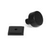 Matt Black Judd Cabinet Knob - 25mm (Square)