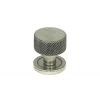 Pewter Brompton Cabinet Knob - 25mm (Plain)