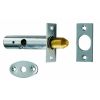 Security Door Bolt - Polished Chrome