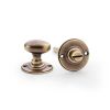 Alexander & Wilks - Thumbturn and Release - Antique Brass