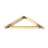 Aged Brass Barton Shelf Bracket (150mm x 150mm)