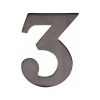 Heritage Brass Numeral 3 Self Adhesive 51mm (2") Matt Bronze finish