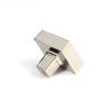 Polished Nickel Albers Cabinet Knob - 35mm