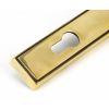 Aged Brass Newbury Slimline Lever Espag. Lock Set