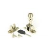 Polished Nickel Beehive Brighton Fastener (Radiused)