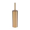 Oxford Toilet Brush and Holder set. Satin Brass finish