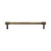 Heritage Brass Cabinet Pull Phoenix Design 160mm CTC Antique Brass finish