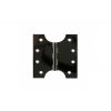 Atlantic (Solid Brass) Parliament Hinges 4" x 2" x 4mm - Black Nickel (Pair)