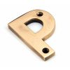 Polished Bronze Letter P