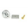 Satin Chrome Kelso Cabinet Knob - 25mm (Square)