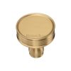 Heritage Brass Cabinet Knob Venetian Design 32mm Satin Brass finish