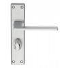 Serozzetta Zone Lever On Wc Backplate - Satin Chrome