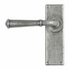 Pewter Regency Lever Latch Set