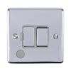 Eurolite Enhance Decorative Switched Fuse Spur With Flex Outlet Polished Chrome